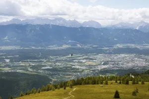 Paraglider on the Gerlitzen Alpe