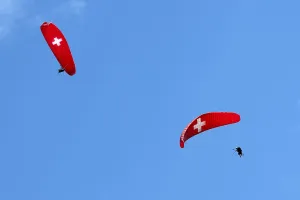 Paraglider, Interlaken, Switzerland