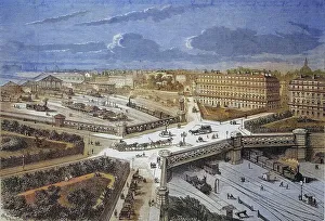 Paris in 1869, La Place de LEuropa