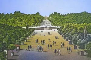 Paris, Grandes Allees des Tulleries et des Champs-Elysees
