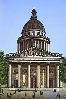 Paris, Le Pantheon, Historical copperplate