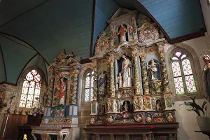 Parish of Guimiliau, inside the church