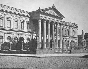 The Parliament building in Santiago