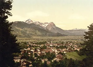 Partenkirchen and the Wetterstein Mountains
