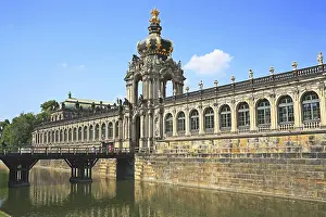 Partial view, Building, Dresden Zwinger