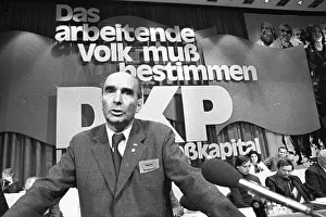 The Party Congress of the German Communist Party (DKP) on 1-4 November 1973 in Hamburg