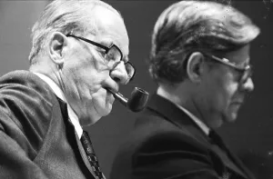 The Party Congress of the Social Democratic Party of Germany (SPD) on 18 June 1976 in the Westfalenhalle in Dortmund