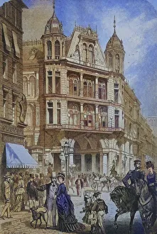 The Passage at the Corner of Friedrichstrasse and Behrenstrasse in Berlin