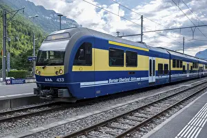 Passenger train Bernese Oberland Railway