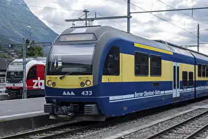 Passenger train Bernese Oberland Railway