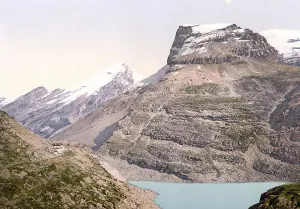Passhoehe, Schwarenbach, Altels und Rinderhorn