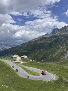 Framed Print : Passo di Spluga, Splugen Pass