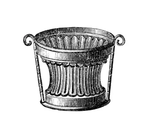 Pate mold, historical illustration