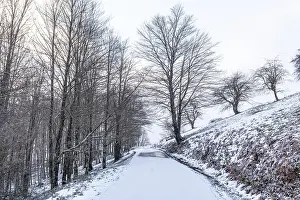 Path up to Mount Aizkorri in Gipuzkoa