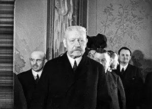 Paul von Hindenburg, historical photograph