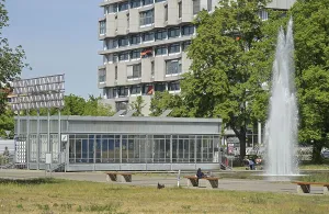 Pavilion BHROX bauhaus reuse, Ernst-Reuter-Platz