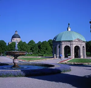 Pavilion with Theatiner Church