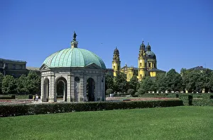 Pavilion with Theatiner Church