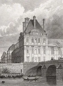 The Pavillon de Flore, near the Pont Royal