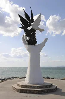 Peace monument, Kusadasi, Turkey