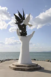 Peace monument, Kusadasi, Turkey
