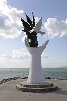 Peace monument, Kusadasi, Turkey