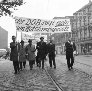 The peace movement, here on 9. 6