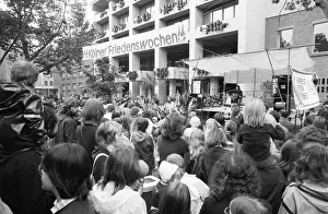The peace movement demonstrated on the occasion of the Anti-War Day with the Cologne Peace Weeks on 31