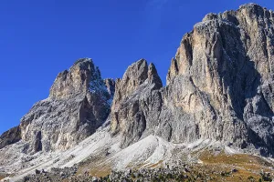 Peak of the Puez Group, near Selva Gardena