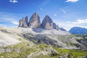 Three Peaks, North faces, Dolomites