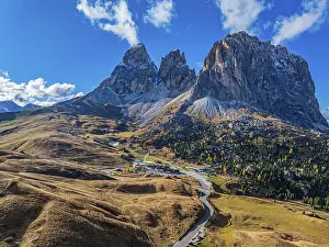 The peaks of the Sassolungo Group