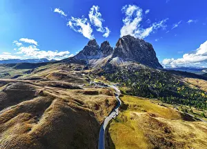 The peaks of the Sassolungo Group