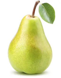 Pear isolated on the white background
