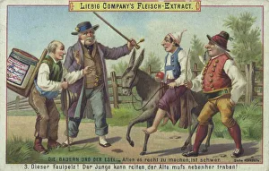 The peasants and the donkey, it's hard to please everyone