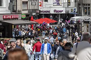 Pedestrian zone Alte Freiheit in Elberfeld - Wuppertal