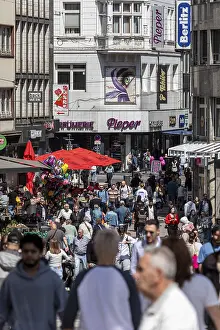 Pedestrian zone Alte Freiheit in Elberfeld - Wuppertal