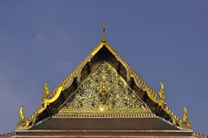 Pediment with Garuda and Nagas