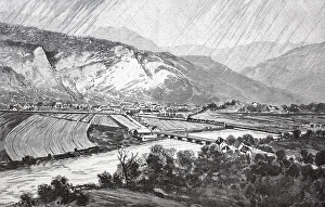 Peggau in Styria in 1890, Austria