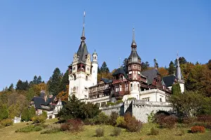 Peleș Castle, Sinaia in Romania<br> Pele? Castle