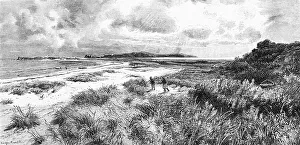 Peninsula Moenchgut on Ruegen, Baltic Sea