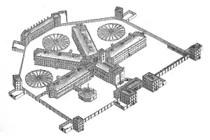 The penitentiary, prison, in Moabit