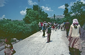 People, Kurdish village Karadut