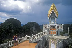 People, shrine in Wat Tam Sua monastery