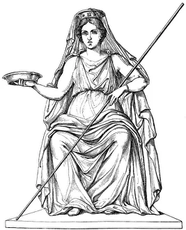 Persephone, the queen of the underworld