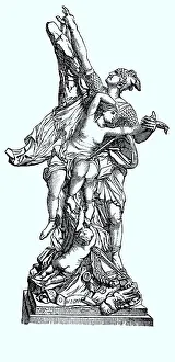 Perseus liberates Andromeda, by Pierre Puget
