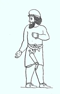 Persian country-style foot soldier