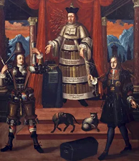 Personifications of Medicine, Pharmacy and Surgery