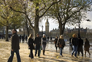 Persons at the Southbank, Big Ben