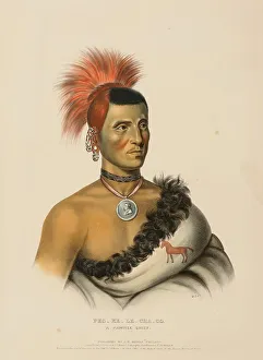 Pes-Ke-Le-Cha-Co, A Pawnee Chief (1841)