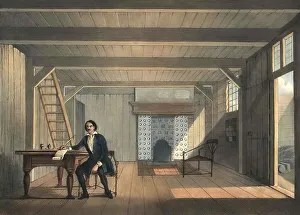 Peter the Great in his house at Saardam or Zaandam